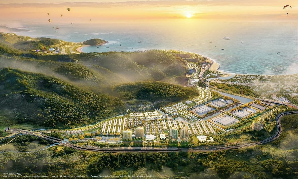 Hải Vân Bay một trong những dự án nổi bật của Vinhomes tại miền Trung. Ảnh: Vinhomes