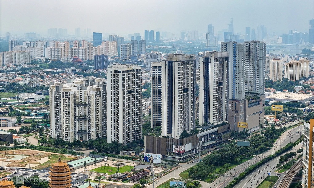 Bất động sản khu đông TP HCM. Ảnh: Quỳnh Trần